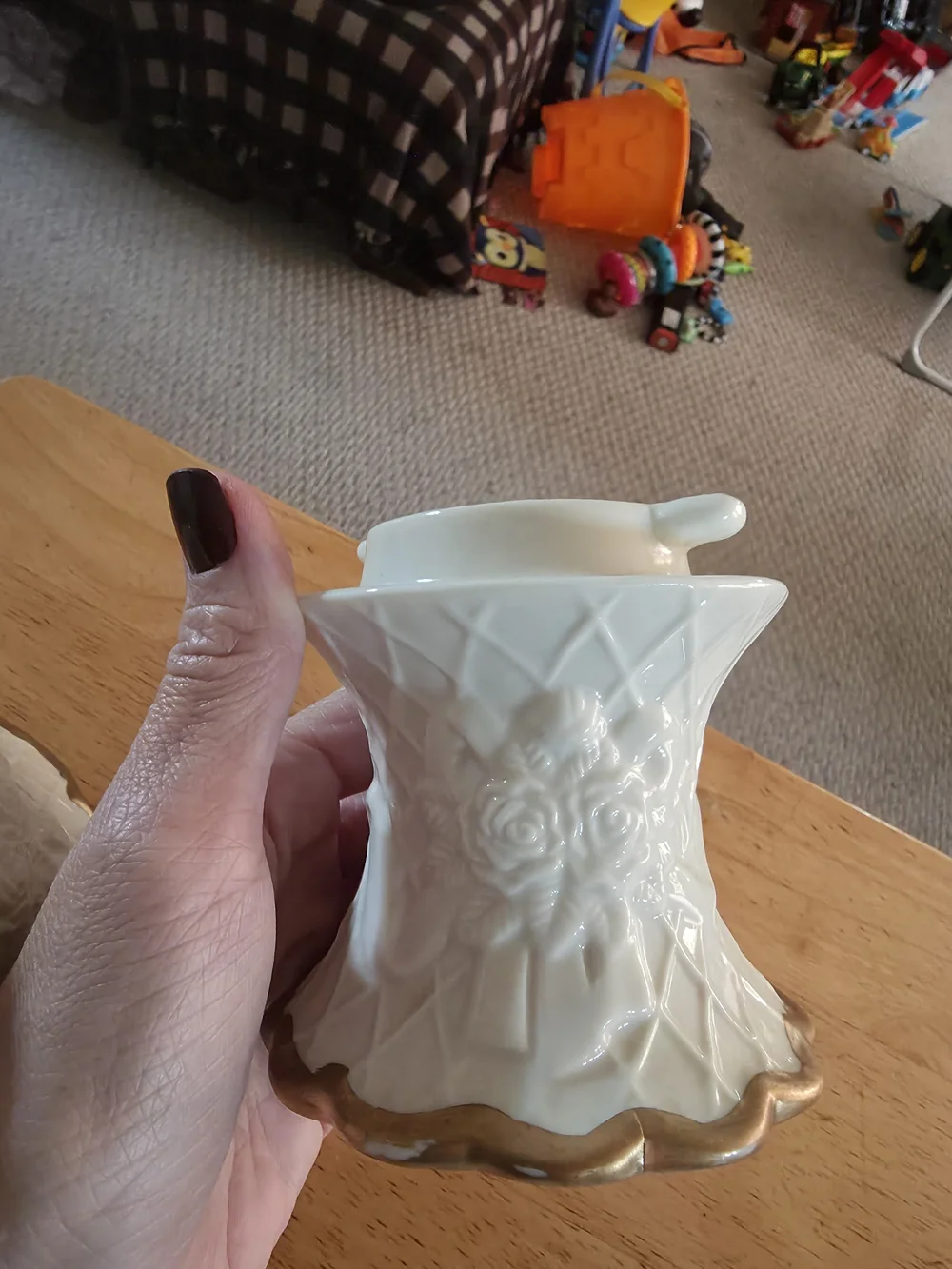 2 Piece Vintage Christmas Fairy Candle Holder